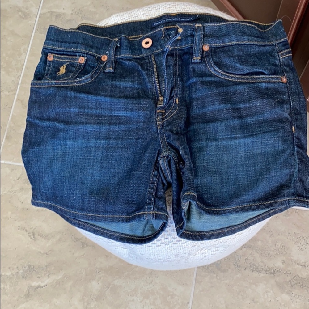 Ralph Lauren Jean Shorts like new. Never worn
